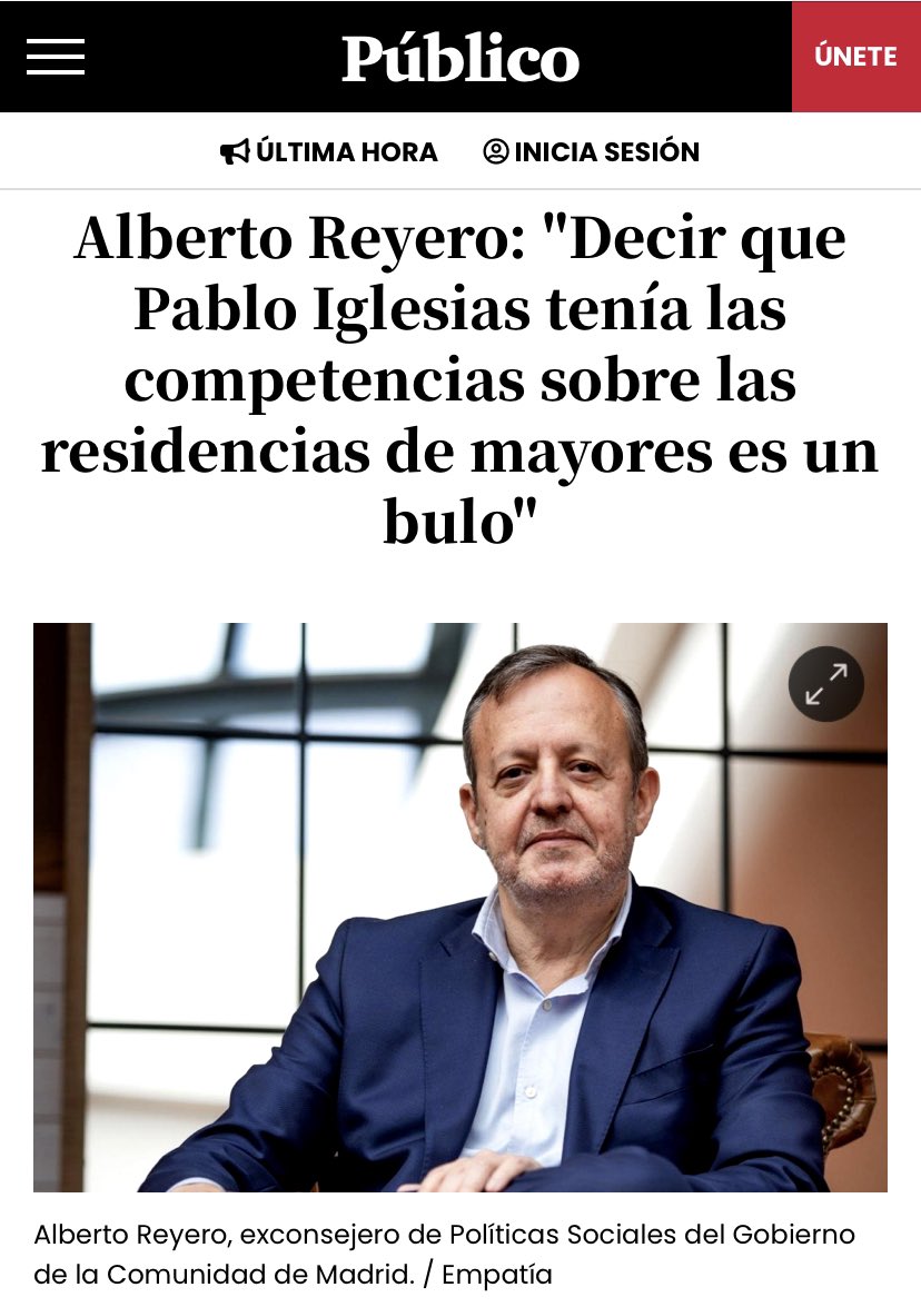 No son tiempos en los que sea frecuente hallar decencia en los adversarios políticos. Por eso cuando aparece hay que dar las gracias. El que fuera consejero de Políticas Sociales, Familias e Igualdad con Díaz Ayuso lo ha vuelto a decir

@miguelmunozort 👇🏻

publico.es/entrevistas/al…