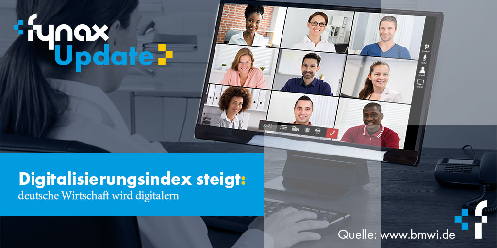 fynax1's tweet image. Der Digitalisierungsindex ist um 8 Punkte auf 108 Punkte gestiegen. Treiber sind die unternehmensinterne verbesserte Infrastruktur, auch durch den &quot;Homeoffice-Schub&quot; und die Vernetzung mit anderen Unternehmen. 

👉 bmwi.de/Redaktion/DE/P…

#felix1 #info #infos #news