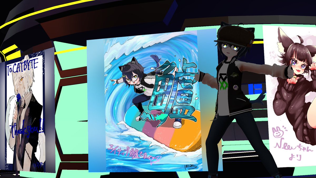 sapszk's tweet photo. VisualFrontierに依頼したイラスト乗ってたー!!
#Visual_Frontier https://t.co/rii7QxL7Vb