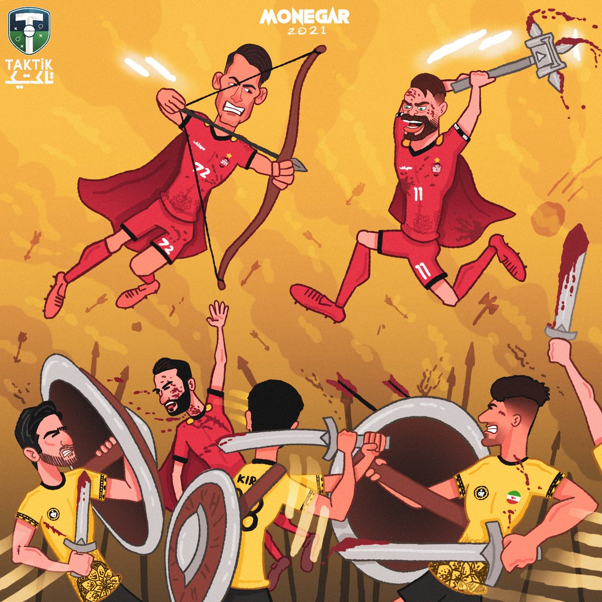 monegar_ir's tweet image. اینبار قراره اراکو به خاک و خون بکشن 😂🔥
کی میزنه ؟ 

#پرسپوليس #سپاهان