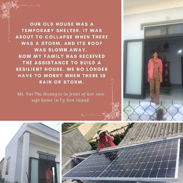 WiesenC's tweet photo. Delighted to see Ms. Bui in her new storm safe house! With @UNDP @theGCF integrated support local vulnerable communities are building resilience to #ClimateChange in #Vietnam #BuildBackBetter read more here: https://t.co/CmBdPmHcKy https://t.co/5l1VyFVNIR