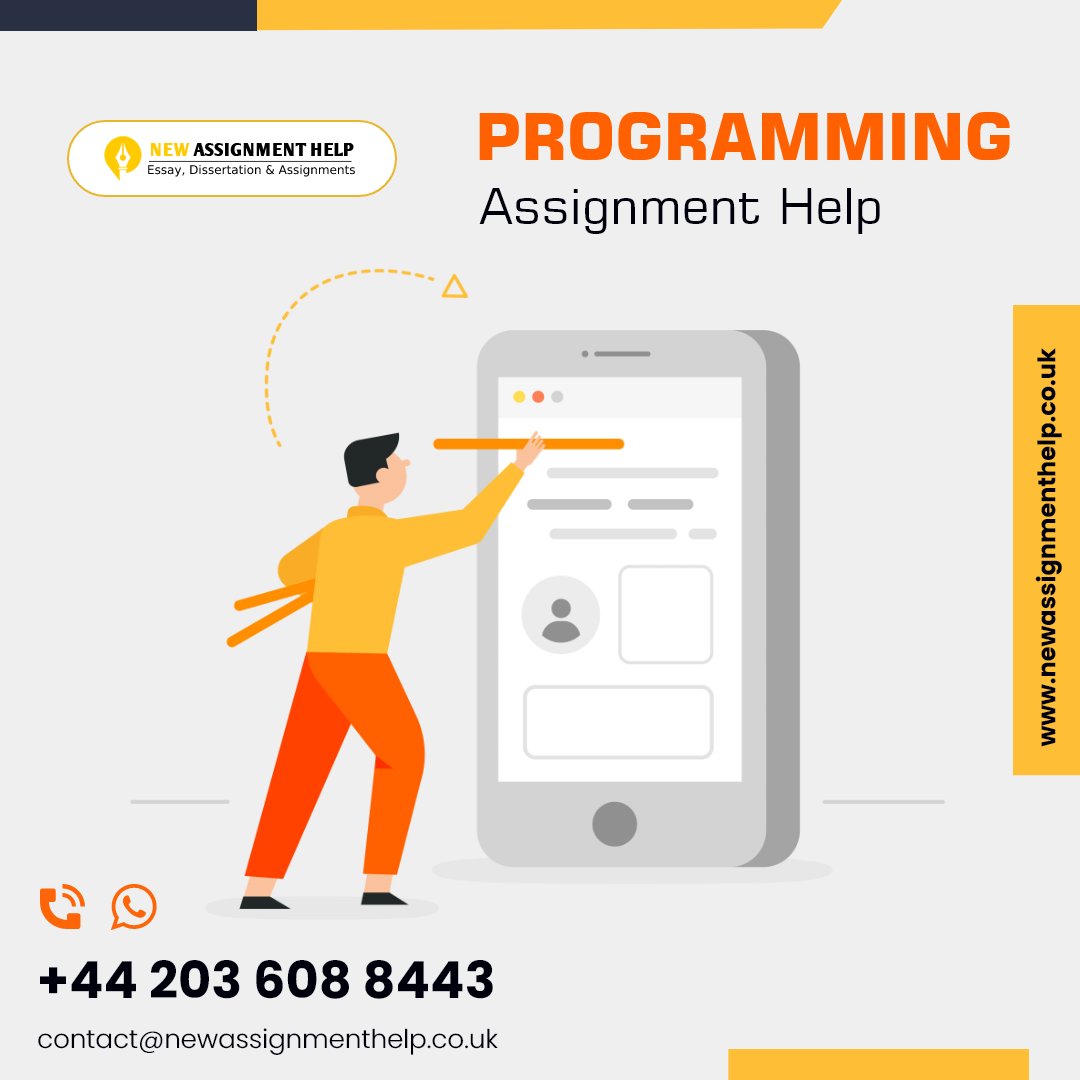 Coding is lot more fun easy to learn when you choose us for completing your assignments. Team of New Assignment Help provide you error and plagiarism free content in affordable price to increase your marks.
Visit Here: bit.ly/3sDX1lJ
#programming #programmingassignment