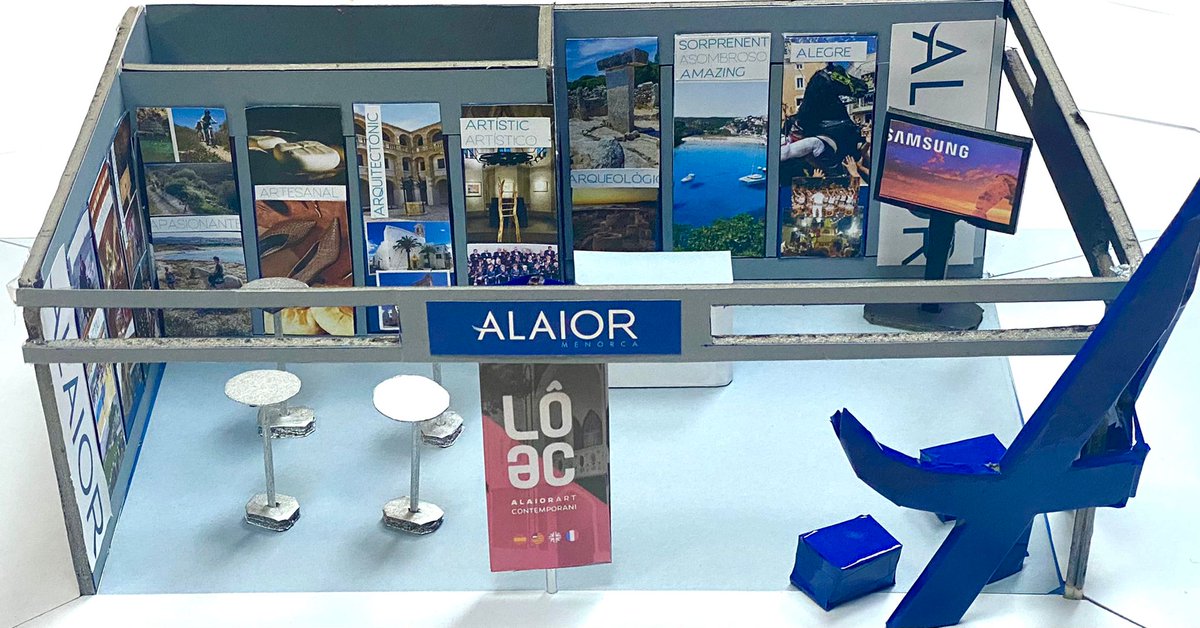 JLBenejam's tweet photo. Alaior en FITUR. Ponemos en valor nuestros atractivos turísticos y señas de identidad. Promocionamos nuestro municipio en busca de clientes para nuestra red comercial. Generamos futuro. 17 empresas locales posibilitan el estand de Alaior en esta feria. Mil gracias! #AlaiorEnFitur https://t.co/5CxzGQmHLl
