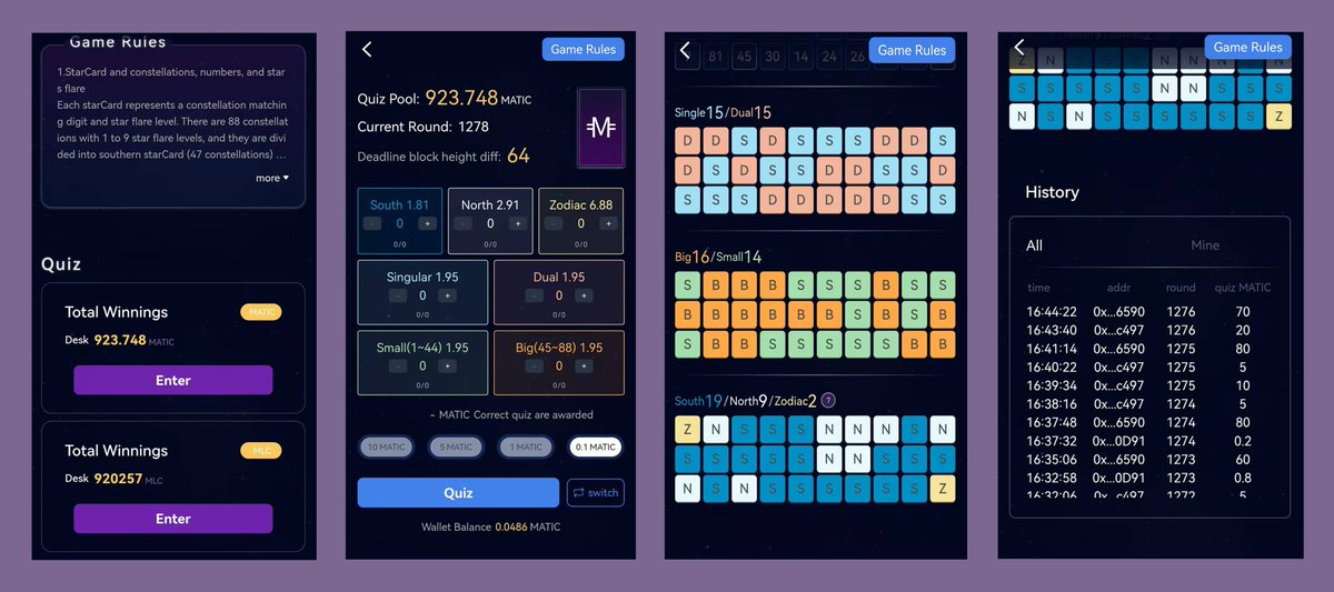 MetaverseLinker's tweet photo. 👉👉New game👈👈

Guess the constellation,✅size✅odd ✅even

Get multiple rewards for guessing😍😍

Airdorp👇👇
https://t.co/JOdcLvIvbq

#Metaverse #NFTGame #NFTcollection #PlayToEarn #GameFi #cryptocurrecy #metaverselinker #starcards
#MLC $MLC https://t.co/hRGsIJH2JH