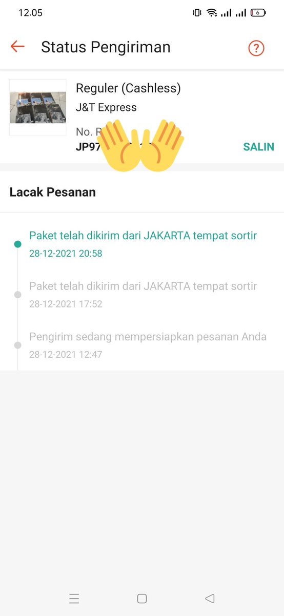 erigor_project's tweet photo. @ohpcy6_ @bybokuhhh @baek_aja Hi kak @ohpcy6_ terima kasih atas informasinya. 
Berdasarkan data yg kami cek, untuk paket HADIAH GIVE AWAY FROM KAK BBA, sudah dikirimkan sesaat sebelum kakak buat thread ini, hanya mungkin sebelumnya kakak blm cek berulang di shopee dan belum tanyakan ke admin shopee ya. https://t.co/0zT5P7OFtq