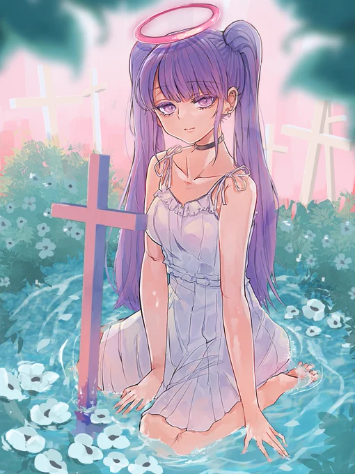 #2021年自分が選ぶ今年の4枚 
今年はご依頼絵が激可愛く描けて楽しかったです
来年はもっと沢山描きたい 