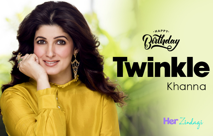 Here\s wishing the gorgeous Twinkle Khanna a very Happy Birthday.  