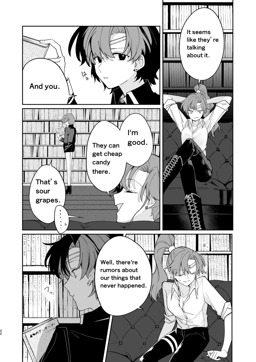 There is also an English version in the e-book.

B5/32P/¥714

Melonbooks
https://t.co/GCK6fxf7jj 
