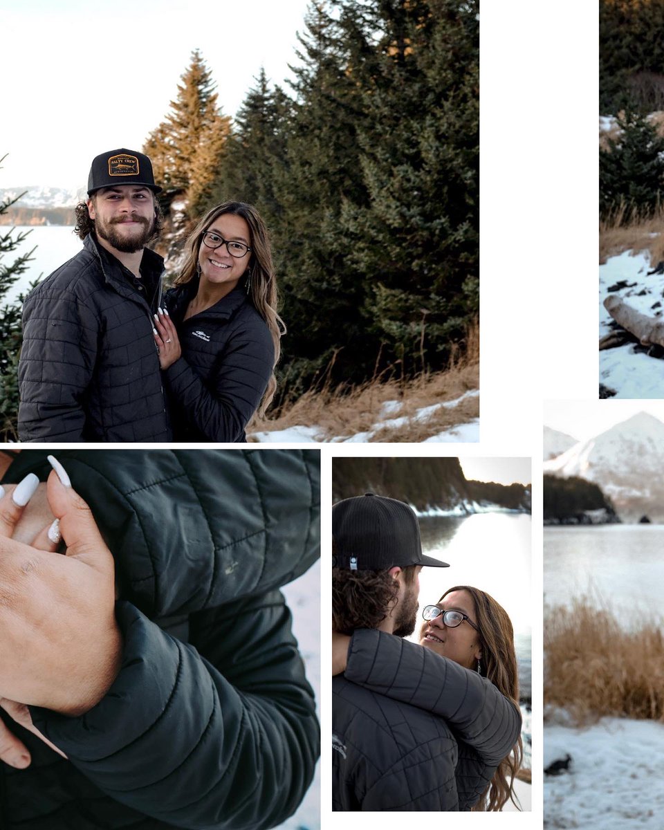 jfaaab's tweet photo. figured i’d post it here too 🤪

but we’re so excited to say we’re finally engaged!! 

XII • I • MMXXI 

five years almost down and a lifetime to go. the beginning of forever, and so the adventure begins. the easiest ‘yes’ i’ve ever said 🥂💍🤎 https://t.co/JQx8Psscq5