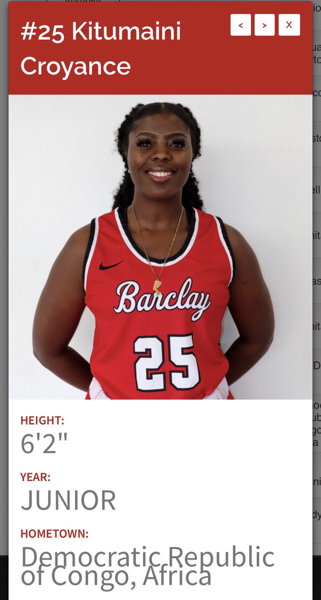 JUCOadvocate's tweet photo. We first met Croyance in Tanzania at our camp in 2017. She is now a RS Jr at Barclay College. 
She raised over $1000 to buy food for the holidays for the women and children of her village affected by war in the DRC (Congo). Last week they handed it out.

Be like Croyance. https://t.co/f7vlEvLT50