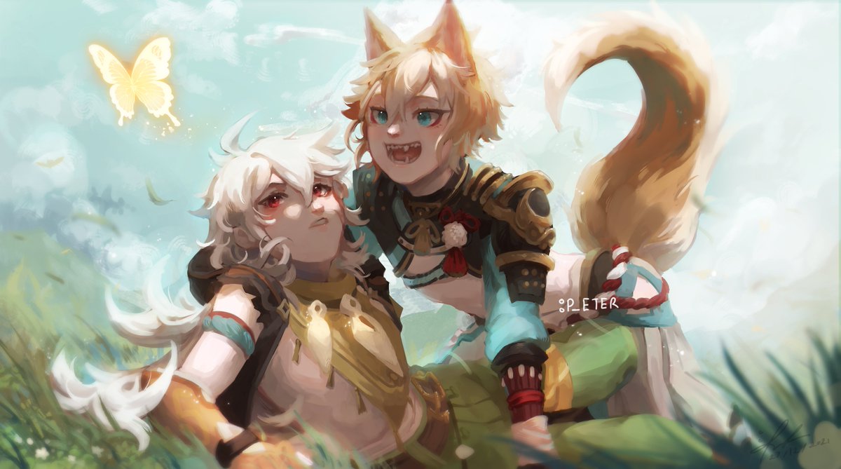 puppies 
#原神 #razor #Gorou #GenshinImpact