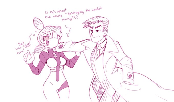 Looker reject Jupiter's flirtation in the anime, calling her 'not his type'

truly, does not stick it in crazy even if she's out of this world 