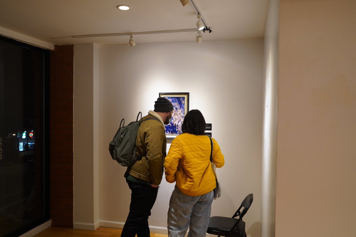 #Cryptoart #exhibition "Beyond Time and Space" held by <a href="/theTingDAO/">TingDAO</a> at #TimeGallery ended successfully. We brought multiculturalism n cutting-edge #digitalart to NYC - the center of contemporary art. Several #NFTs were sold during the exhibition. #TingMuseum