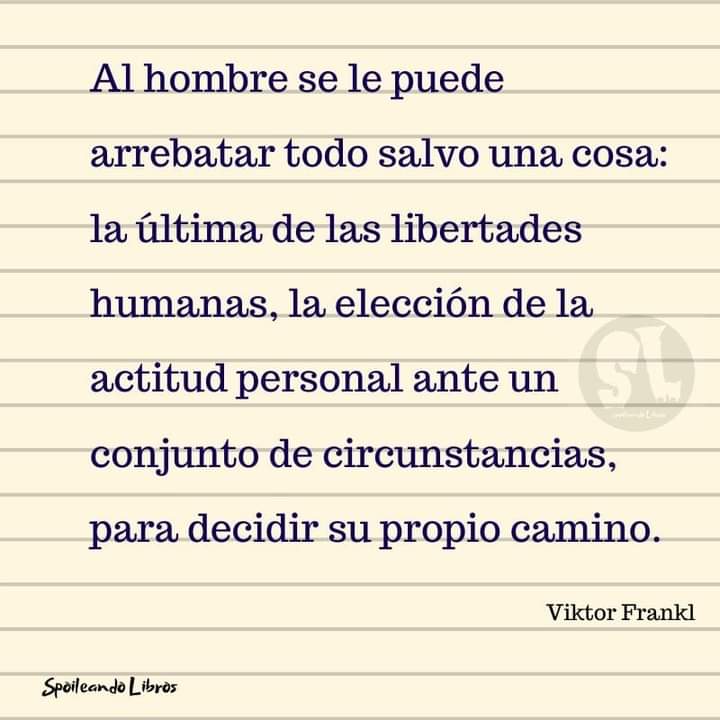 uelut1's tweet photo. 🎙️Una frase del libro, El hombre en busca de sentido. De Victor Frank. https://t.co/sEgqWDO2aH