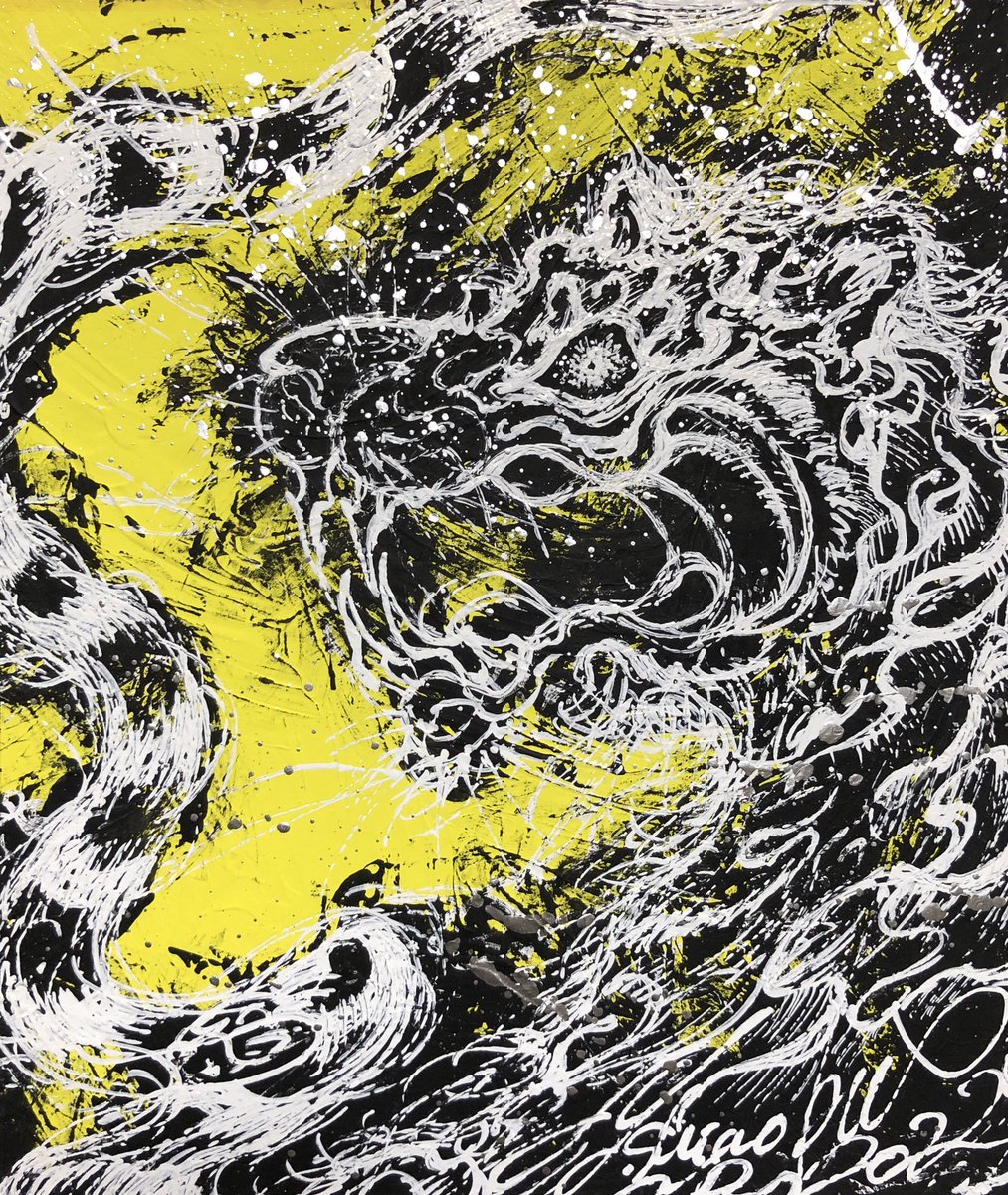 shinobuyonamine's tweet photo. Shinobuyonamine Artwork
マイナスをプラスへと願い込めて✨
修正液で描きました‼️

「一風-虎-」

新しい風を巻き起こす虎ちゃんです🐅☀️✨

デパートリウボウ様@ryubo_official 美術サロンセレクト『干支展』今週金曜日まで🎉開催中です🐯

#寅　
#干支
#絵画
#拡散RT希望 https://t.co/cDSZWNZJgo