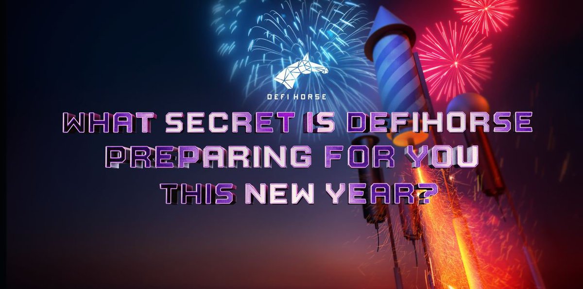 JasonTonyCali's tweet photo. 💥💥⚡️ Chance to get huge lucky money from #DeFiHorse.

Follow @DeFi_Horse to update more information. 

Looking forward to BIG something coming soon this new year. 

#CoinLAB #DefiHorse https://t.co/C5ynvSoNEB
