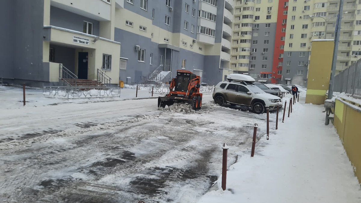 Чистка и вывоз снега ЖК Ботанический