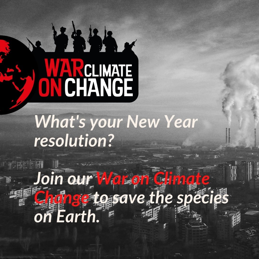 climate_war's tweet photo. Make your #newyearresolution to join us in our fight to save the species on Earth. Find out what you can do to help here- https://t.co/ZAOoLLXzGg #ClimateCrisis #ClimateAction #ClimateEmergency #waronclimatechange https://t.co/sxCF5Bzkie