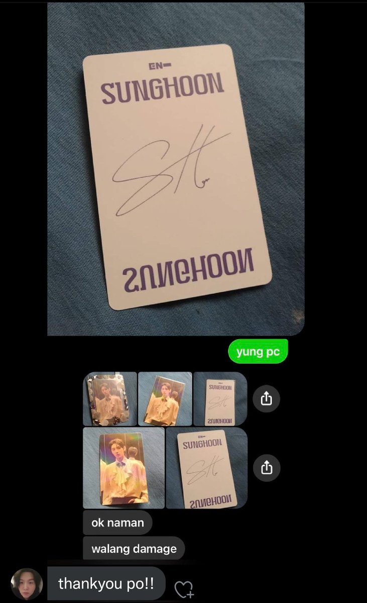 reyacart's tweet photo. #reyalegit π
π₯» sunghoon pc feedback
β»οΈ ty @taejincartu for buying >< https://t.co/ffo294kT9M