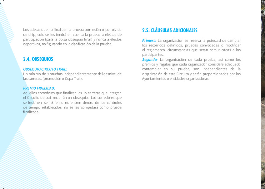 🚩 #Trail | ¡Apúntate al VI Circuito de Trail!

👉 Mínimo de 9 pruebas para optar a la clasificación final y recibir obsequio. 
👉 Premio Fidelidad: A los corredores que finalicen las 15 carreras que integran el Circuito de Trail.

🏃‍♀️ ¡Inscríbete ahora! 
deportes.dipualba.es/Home/Inscripci…