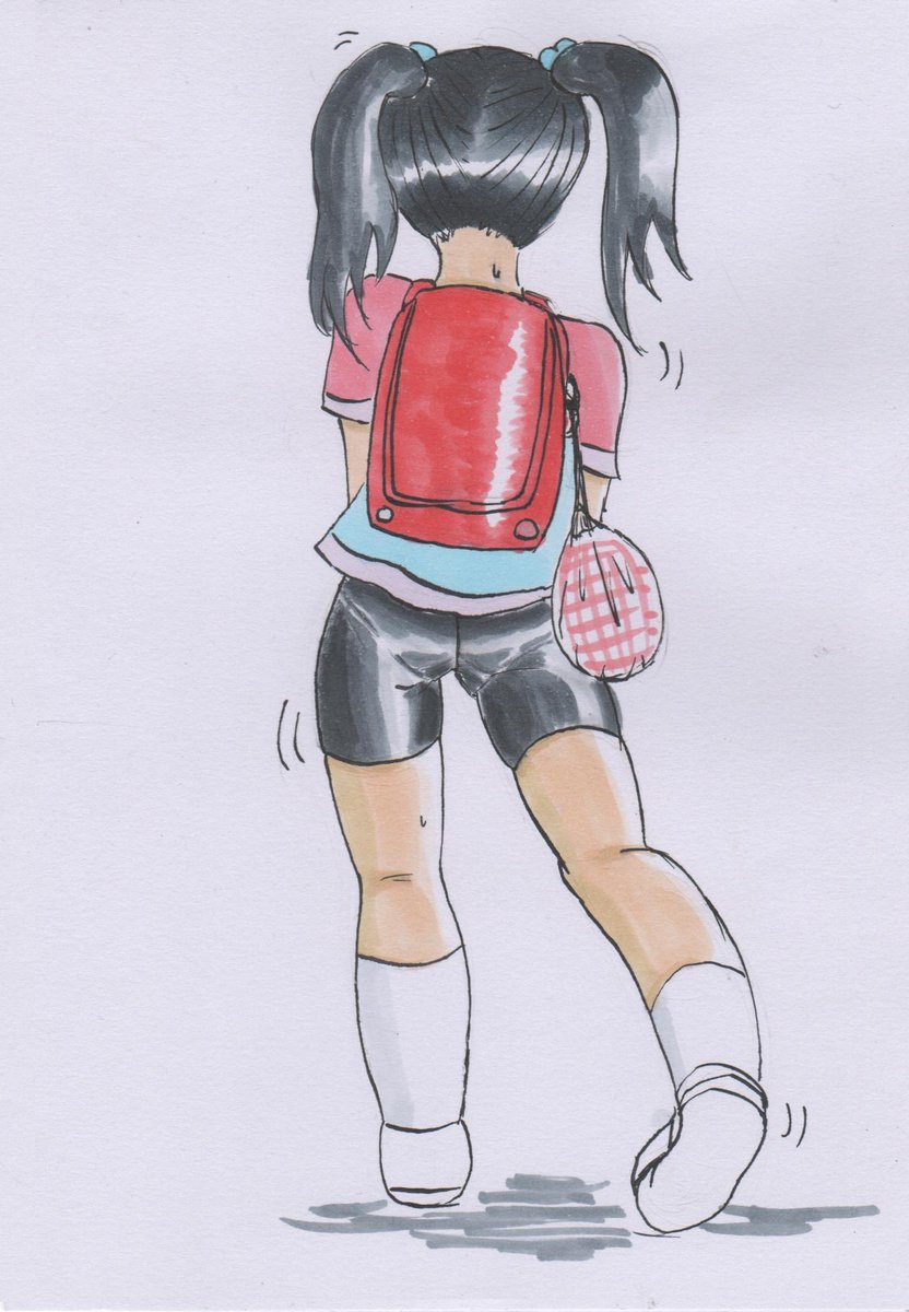 【年末毎日椎奈ちゃんシリーズ絵再掲】
スパッツ少女ちゃんがただもじもじそわそわするだけの立ち絵(2012)
1/2 