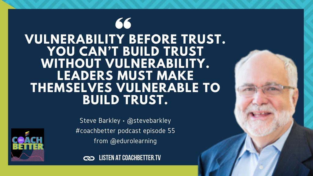 EduroLearning's tweet image. 👉🏻 How do you demonstrate vulnerability, as a coach?

🌟 For ideas, listen to our #coachbetter episode with Steve Barkely on coachbetter.tv!

🔗 Find it at coachbetter.tv/episode-55/

#edurolearning #educoach #edutwitter #mentor #teachers