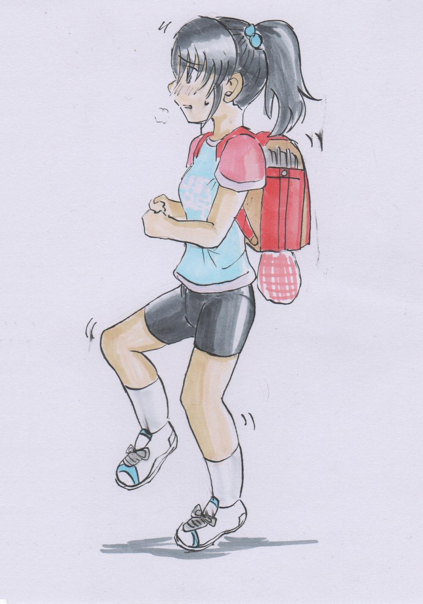 【年末毎日椎奈ちゃんシリーズ絵再掲】
スパッツ少女ちゃんがただもじもじそわそわするだけの立ち絵(2012)
2/2 