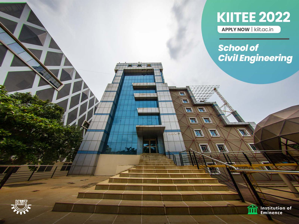 KIITUniversity's tweet image. Civil Engineering is one of the extensive &amp;amp; oldest engineering disciplines, expanding across many technical specialities.

Apply now for #KIITEE - 2022

Visit - kiitee.kiit.ac.in