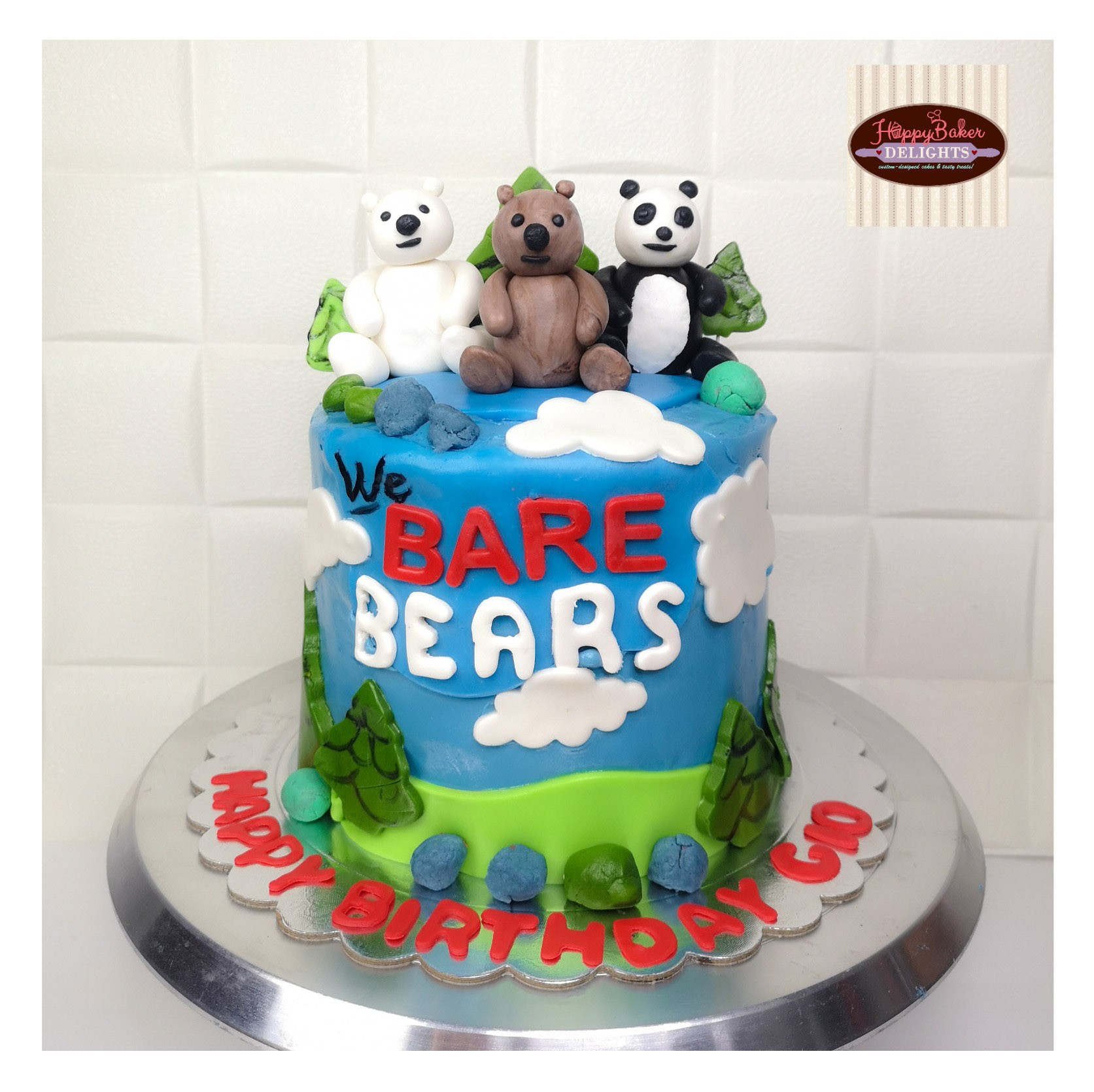 Happy Baker Delights on Twitter: "We Bare Bears Cake https://t.co/m1wmmnGG7Z https://t.co/aJ0pIFrPJg" / Twitter