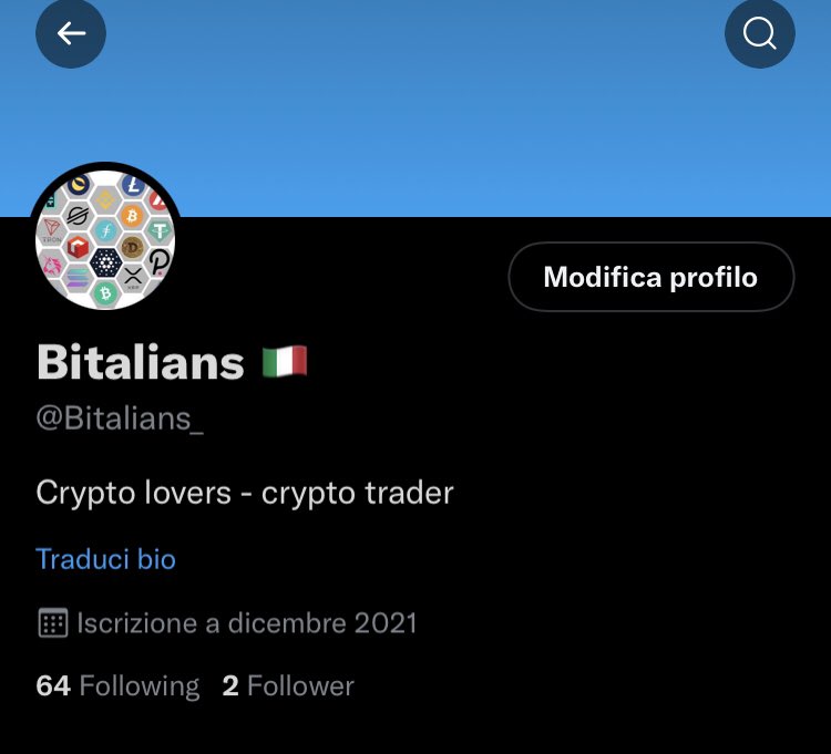 stefanocer1's tweet photo. Cari cripto amici, ho modificato il mio profilo passando le attività Twitter su @Bitalians_ . Sarei contento se mi seguiste dunque anche sul nuovo profilo. Grazie mille !! https://t.co/StWtq9a3EB