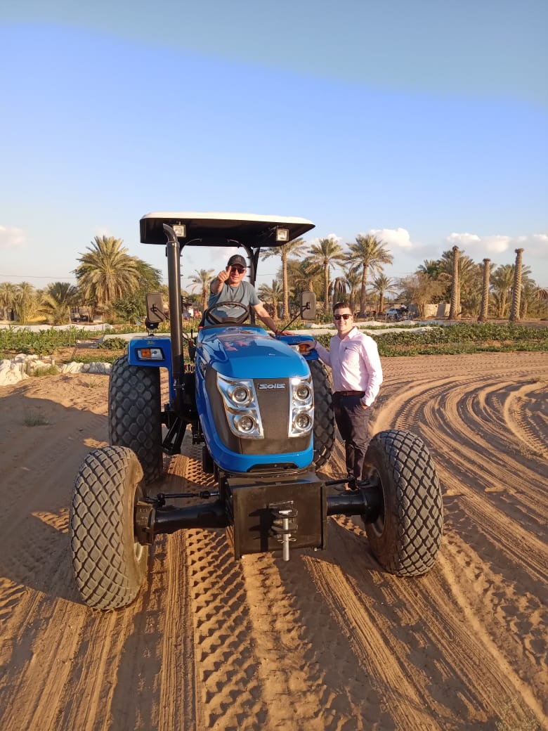 VentanaLLC's tweet photo. Our team delivered Solis 50 HP tractor (Yanmar, Japan) to one of our clients in UAE. We would like to thank the customer for choosing SOLIS tractor (Yanmar, Japan). 

#solis #sonalika #Ventanallc #UAE #Dubai #uae  #tractor #agriculture #farm #landscaping #golf #tanseeqinvestment https://t.co/kGvXxhxrUT