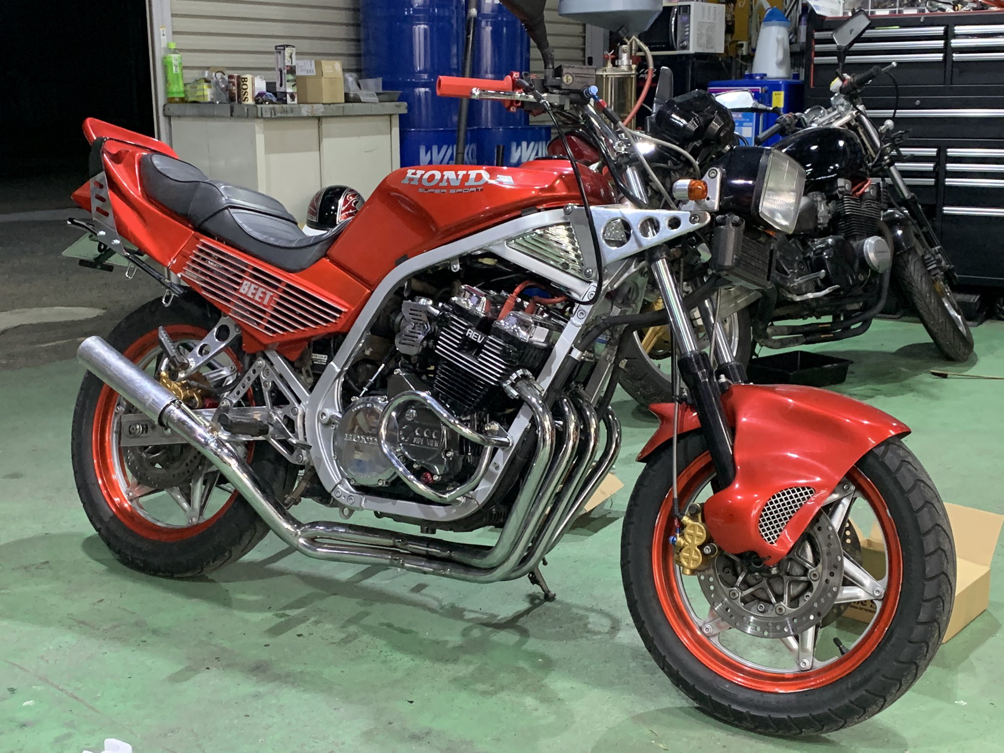 美音です。希少 CBR400F CBX400F CBX550F プロタッチ 45パイ