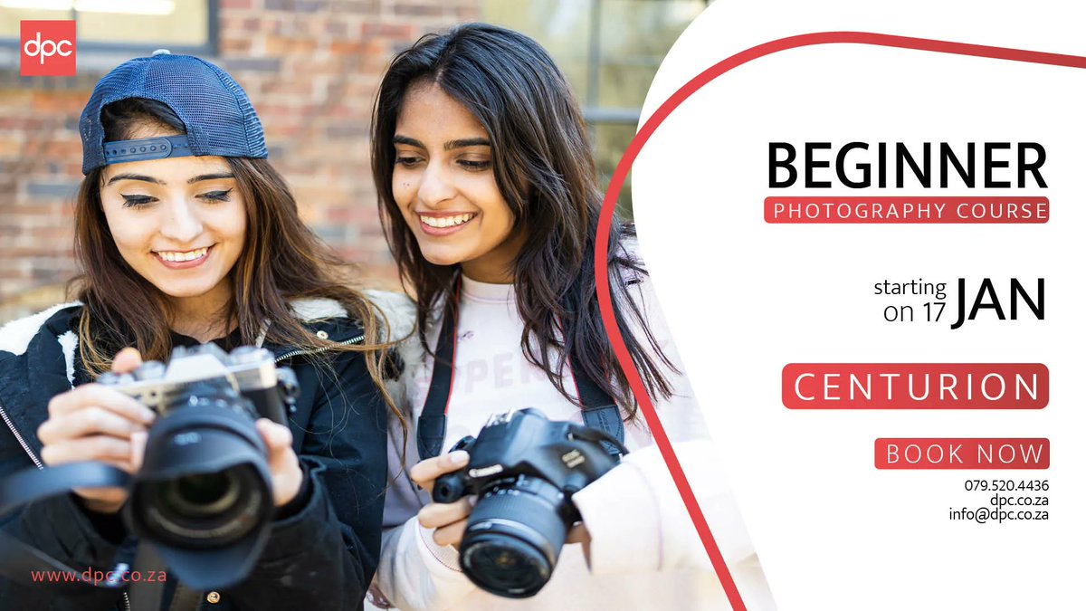 DPC_photography's tweet photo. Centurion Photography Course. Take part in three practical shoots under the guidance of a professional photographer.

Starting on 17 January 2022 
Follow this link for more info: https://t.co/kgj5N8S2dG https://t.co/YpVD8paf5y