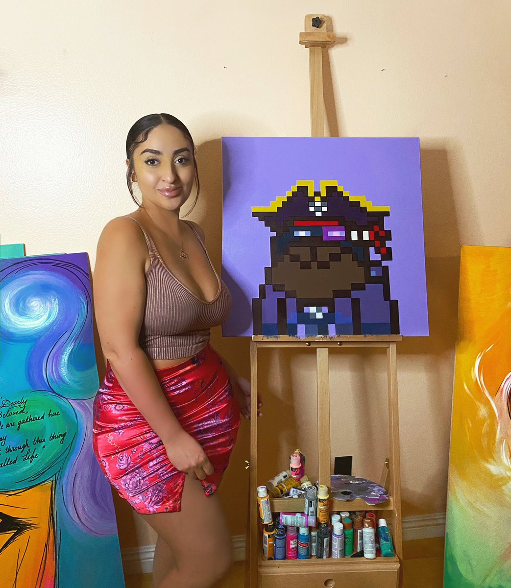 niyahnft's tweet photo. Had the pleasure of working on this colorful pixelated art piece from one of the best NFT communities @bearsdeluxe  What do you guys think about this pirate bear 🐻 
#nft #nftart #pixelart #bearsdeluxe #opensea #nftartist #nonfungibletokens #nftcollector #nftinvestor #crypto https://t.co/x8CKOF8r3a