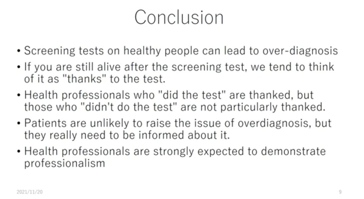MKoujyo's tweet photo. 2-4 Overdiagnosis from a layerson’s perspective.
https://t.co/8pn7edW7nU
Choosing Wisely Campaign
Five questions to ask your doctor.
Patients are unlikely to raise the issue of overdiagnosis, but they really need to be informed about it.
#Overdiagnosis #FirstNoHarmToChildren https://t.co/MsQm5OMFS0