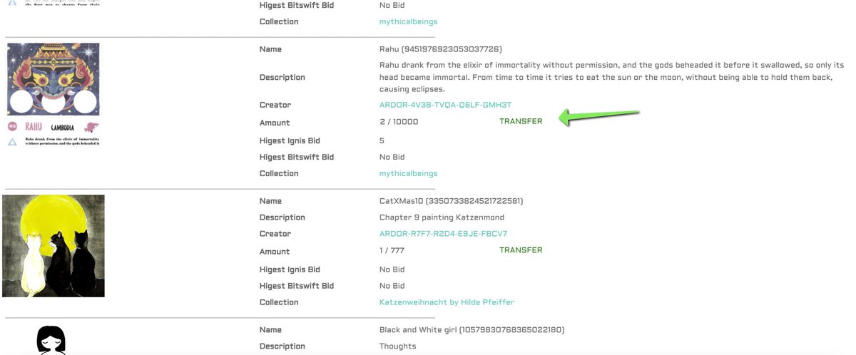 In case you didn't notice 😀

#MythicalBeings cards are now available on #NFTMagic! You can enjoy their beauty, trade them, see them in your account page, transfer them, and more. 🪄
You just need <a href="/sigbroapp/">SIGBRO</a> and your finger or face. 😅

#SIGBRO #NFTs #CleanNFTs #Ignis #Bitswift