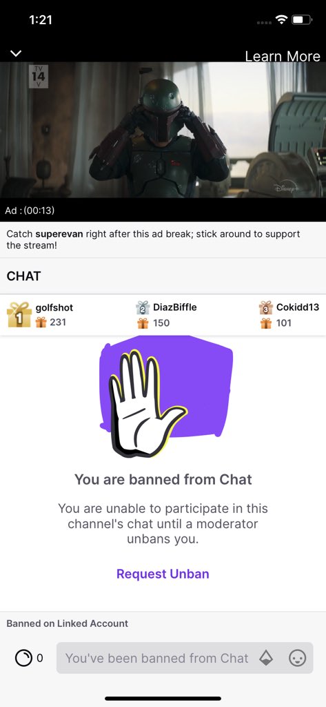 Okayallyson_'s tweet photo. Love the Cod community. You get in a game with some streamers you never watched or really never heard of and yet your team kills them and you all get banned from they stuff because why? I have TTV in my name or because you think everyone is a stream sniper. Smh. https://t.co/SeEo4ux1y1