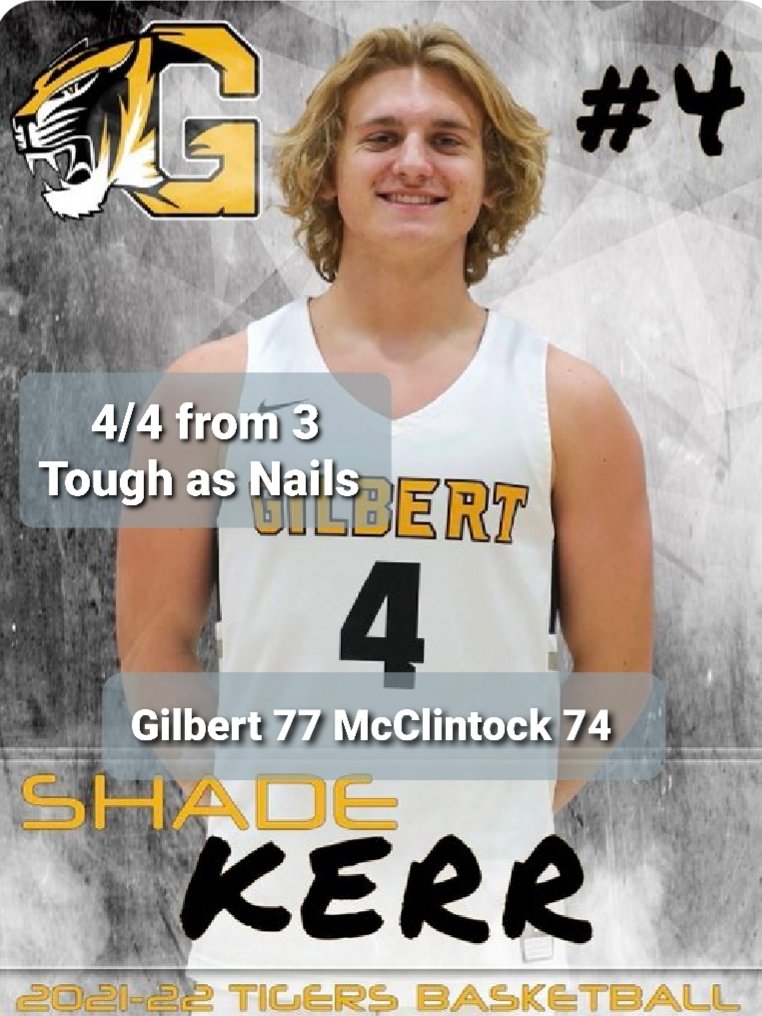 Tom Pentelute💎 (@tpentelute) on Twitter photo @GilbertBball tonight v McClintock down 16 early never gave in or gave up. Within 6 3rd then only dn 2 at the line when the Fire Alarm gets pulled.. no joke. Didn't matter, Tigers close the gap & pull out the W!
<a href="/Nikko_Pentelute/">Nikko</a>
<a href="/ShadeKerr/">Shade Kerr</a>
<a href="/reed_shuey/">Reed Shuey</a>
<a href="/kjxperry/">KJ Perry</a>
<a href="/zayybronson/">Isaiah Bronson</a> @GilbertBball tonight v McClintock down 16 early never gave in or gave up. Within 6 3rd then only dn 2 at the line when the Fire Alarm gets pulled.. no joke. Didn't matter, Tigers close the gap & pull out the W!
<a href="/Nikko_Pentelute/">Nikko</a>
<a href="/ShadeKerr/">Shade Kerr</a>
<a href="/reed_shuey/">Reed Shuey</a>
<a href="/kjxperry/">KJ Perry</a>
<a href="/zayybronson/">Isaiah Bronson</a>