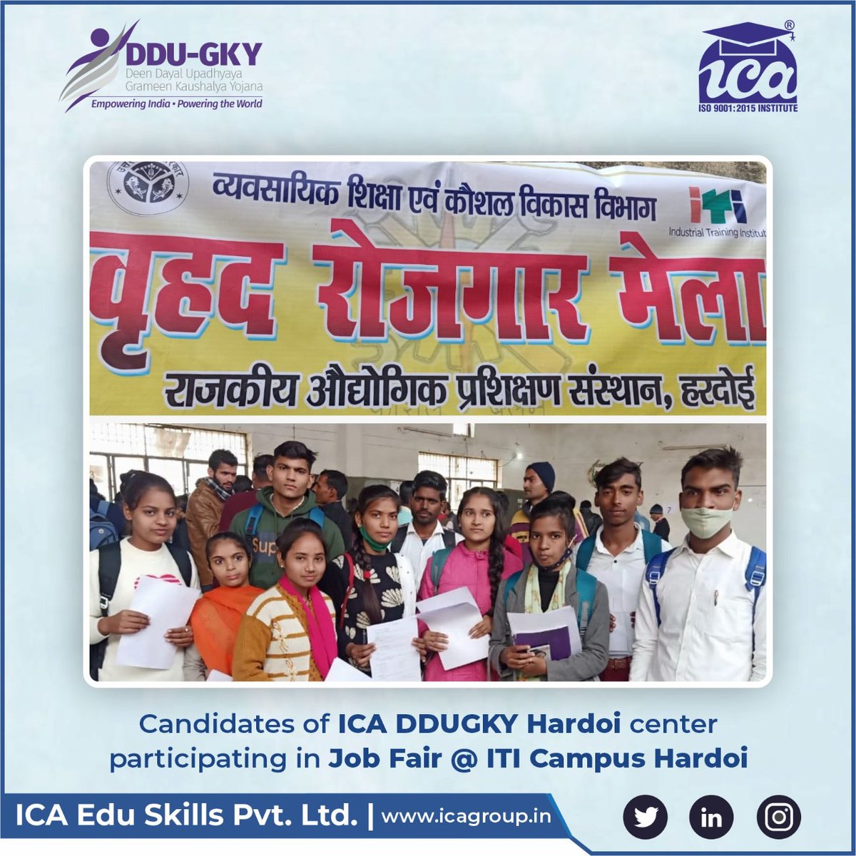 ICA_Skill's tweet photo. There is always a good chance of meeting many potential employers at a single place in job fairs. The job seekers get an opportunity to interact with many employees from different organizations and learn about the work culture even before getting into a job.

#ICASkill #JobFair https://t.co/iSXncRyTWz