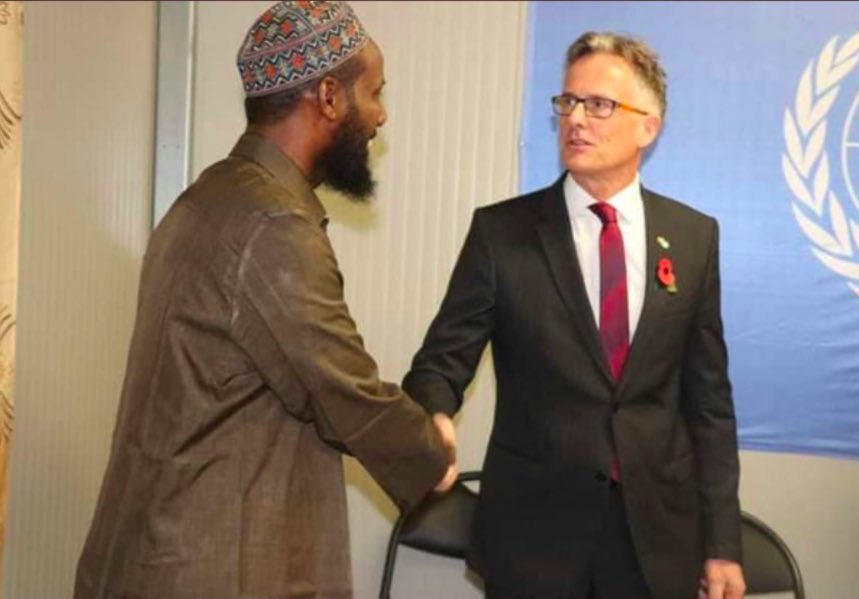 1nuure's tweet photo. Somalia will only move forward with #AmisomOut #CloseHalane #UNout #KateFosterOut
A disease is only cured by getting rid of the root cause. We the youth urge #Somalia to get rid of these diseases. Starting w/ PNGing terrorist @KFosterFCDO #HandsOffSomalia #SomaliaPrevails #NoMore https://t.co/neKrhasuZd