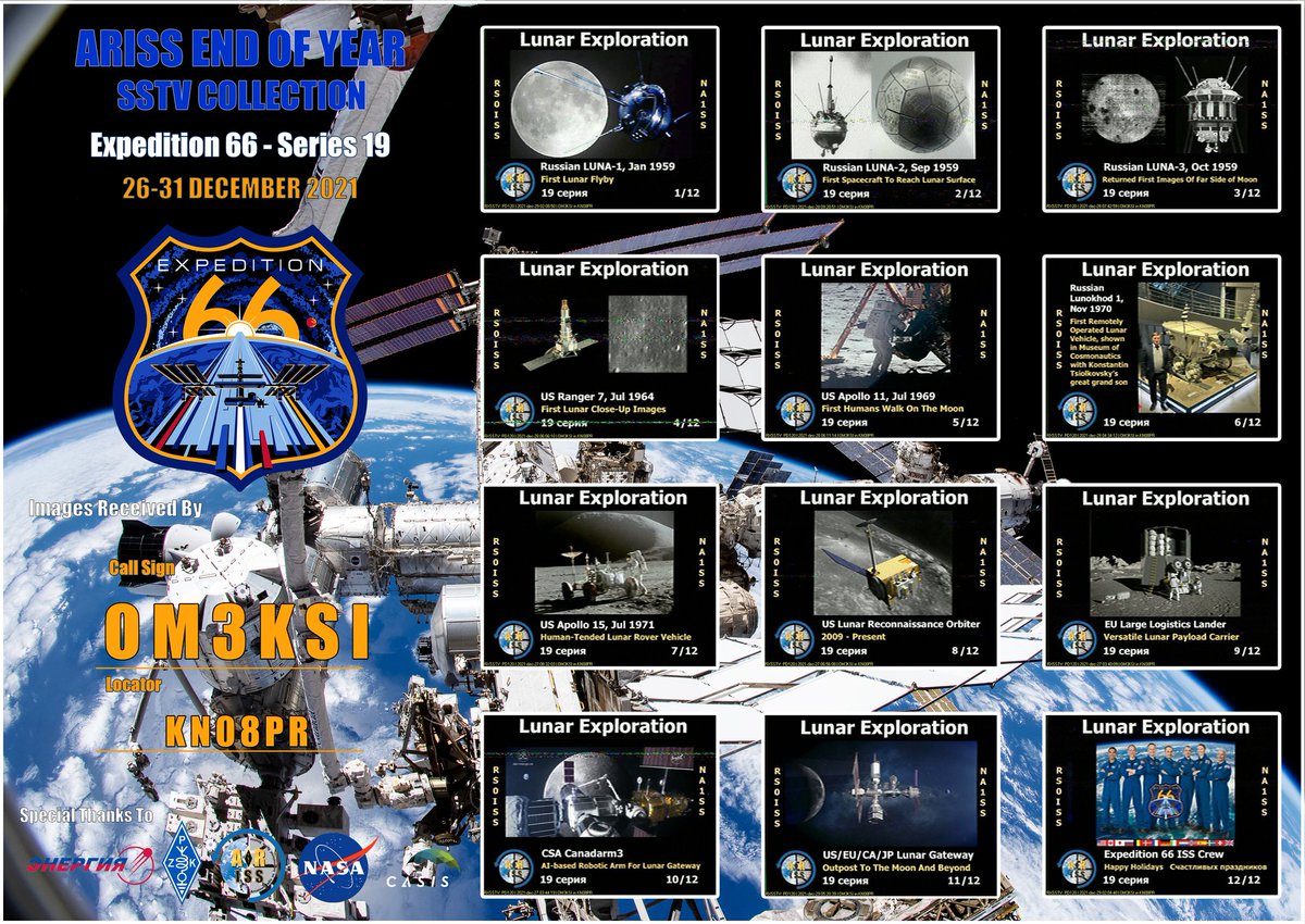 om3ksi's tweet photo. We completed the set of #SSTV images this morning 🙂 #ISS #ARISS @SP3QFE and all thanks for activity. HNY to all! https://t.co/yipX1aE87S