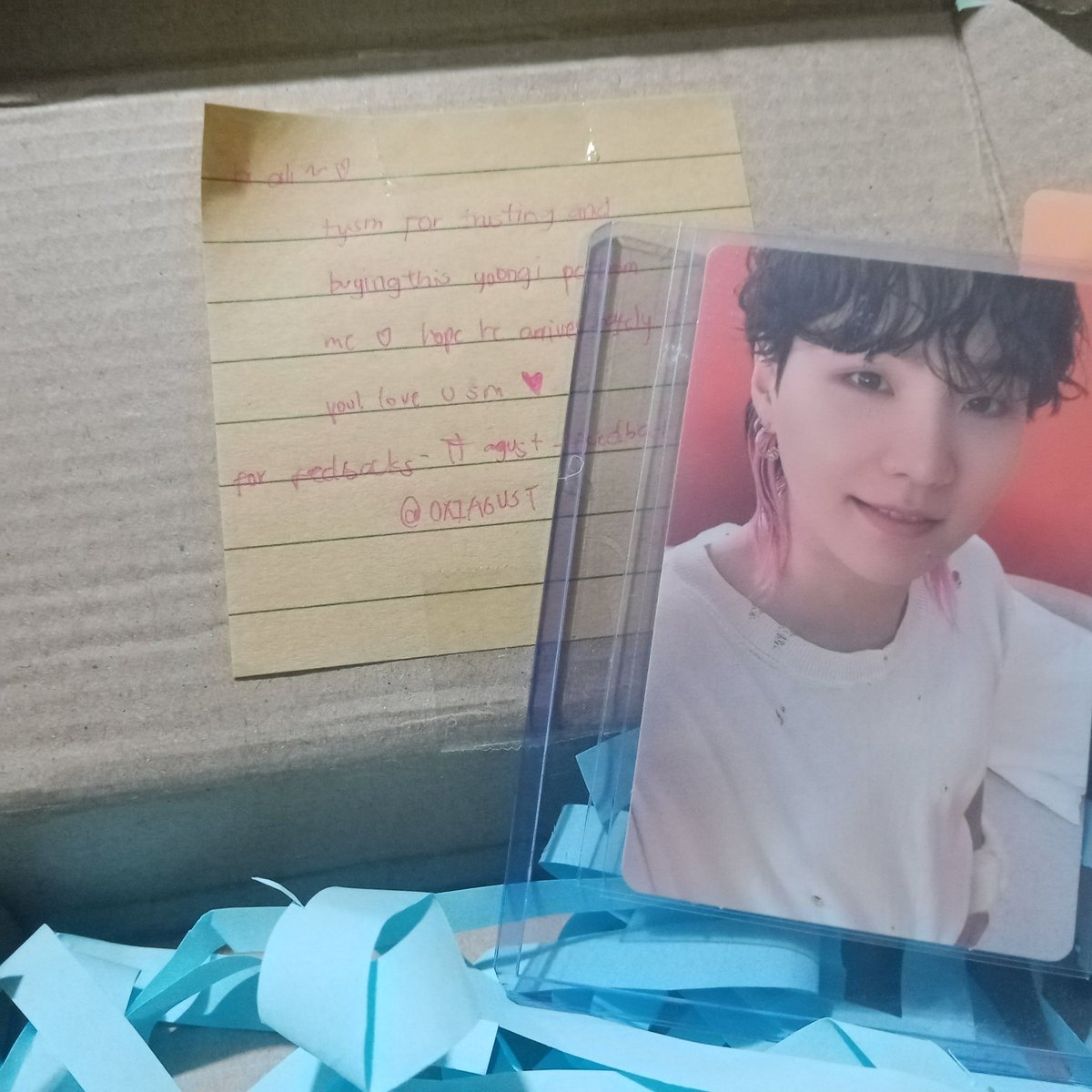 alihauls's tweet photo. ๐ฆ ๊ฐ #alibudowls ๊ฑ
hi @0X1AGUST ! yoongi cream arrived very safe, thank you for being v responsive ! thank you din sa freebies na nakain ko na. hahaha till our next transaction!
โ #agust_feedback https://t.co/bZuIm1AkNA