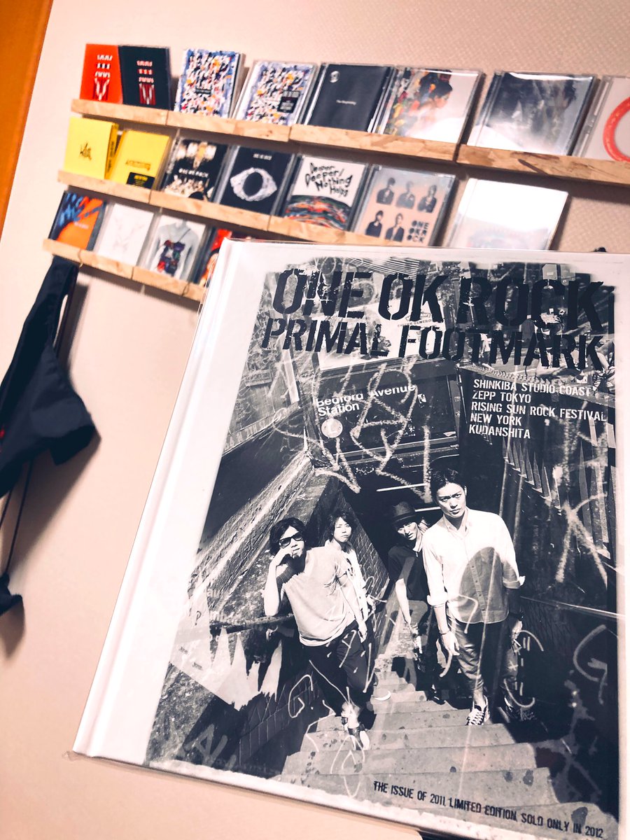 届いたぁぁあ！！！
#PF  #ONEOKROCK #PRIMALFOOTMARK