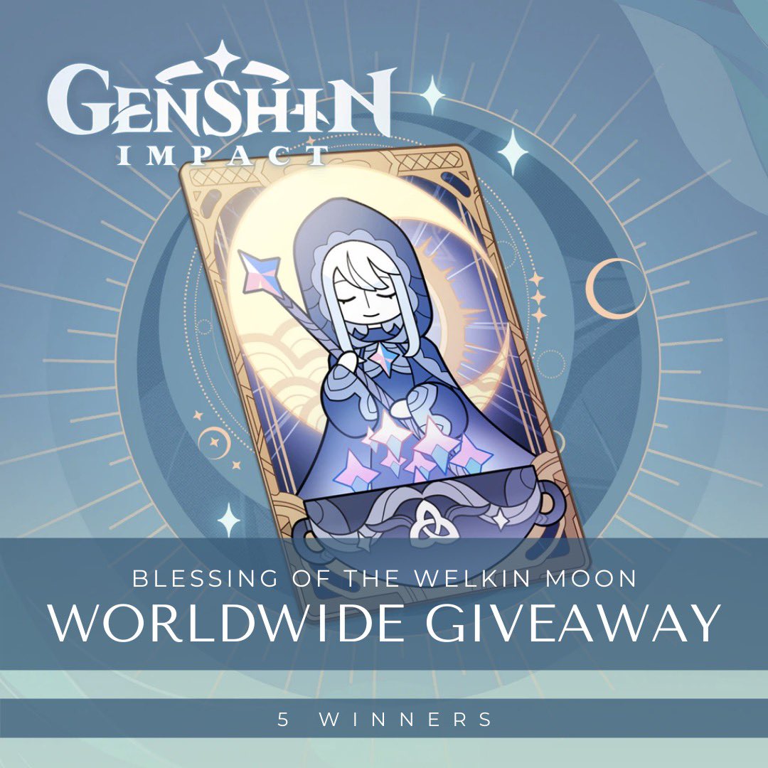 lakbawayan's tweet image. ❕WORLDWIDE GIVEAWAY❕

• blessing of the welkin moon (5 winners)
via codashop

mechanics:
1. RT this tweet 
2. RT our pinned tweet

Ends: Dec. 31, 2021 (10:30 PM PH TIME)