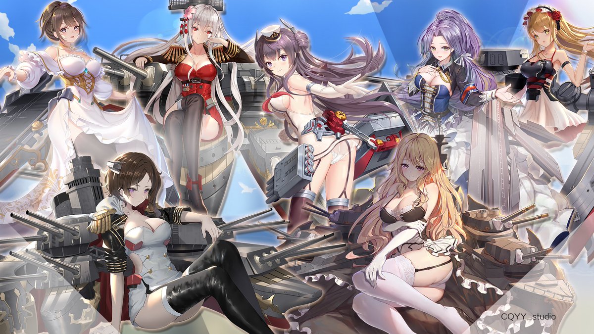 イラスト及びモデル素材配布覚醒篇第三弾！！今回のメンバーは ウォースパイト、プリンス·オブ·ウェールズ、ミッドウェイ、メリーランド、大和、武蔵と雪風の7人です！（商用利用は禁止です）（覚醒モデルは通常モデルと同一ファイルに入っています）

配布先：drive.google.com/drive/folders/…