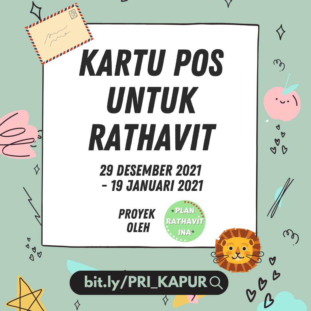 PlanRathavitINA's tweet photo. Sore Plan's People Indonesia!

PlanRathavitINA mau ngajak kalian buat join proyek untuk ultah Plan yang ke 25, partisipasi kalian sangat dinantikan 🤗

Detail 🔗 https://t.co/BP0A9HSVHK

Silahkan reply/DM kalau ada yang kurang jelas 💚

#คนของแปลน #PlanRathavit https://t.co/nx7oQlhb0D