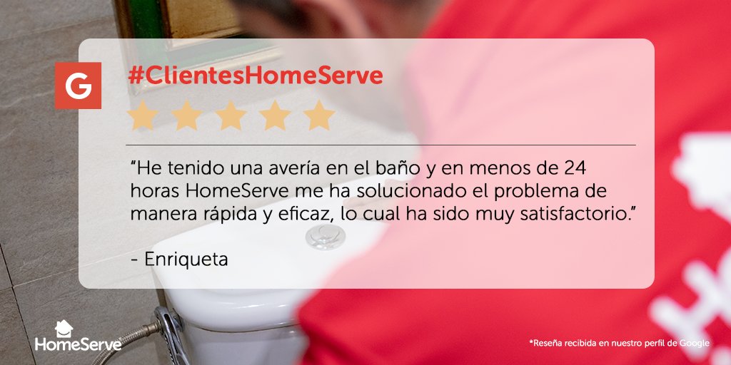 HomeServe_ES's tweet photo. Nos encanta ver a los #ClientesHomeServe felices y por eso nuestra misión es proporcionarles la mayor tranquilidad en su hogar. 🏡
¿Has probado ya nuestros servicios? ➡️ https://t.co/HGolBS0UsA https://t.co/0LDMnKyZc1
