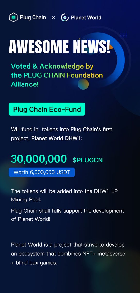 joey900m's tweet photo. First 50 people who ever follow my twitter and retweet this POST about DHW1/Planet world will receive 5plugcn. Please leave ur PLUGCN address in the comments while retweet. https://t.co/T7wyr5jSnH