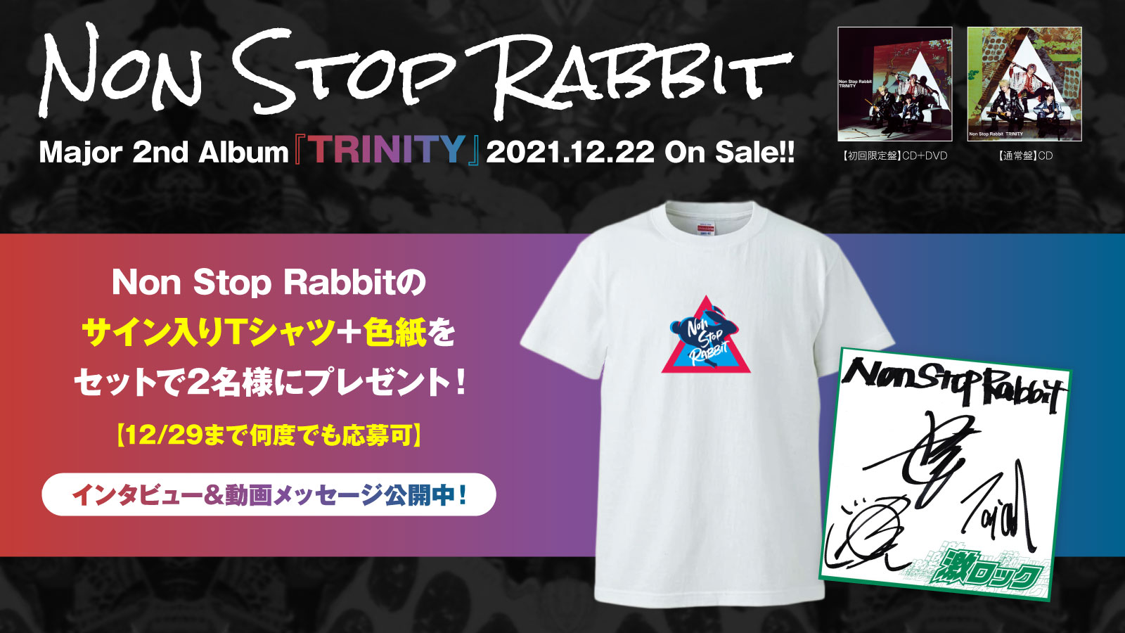 【限定セール】Non Stop Rabbit ノンラビ CDセット サイン有 楽天市場】ノンストップラビット（CD・DVD）の通販