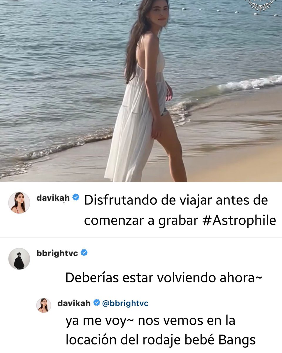 BrightWin_Story's tweet photo. 📸 Actualización IG @ davikah 

Astrophile te añoro 🥺

#bbrightvc #ไบร์ทวิน #brights  #BrightWinStory 

cr Jlight04 https://t.co/GR6C5w2XBy